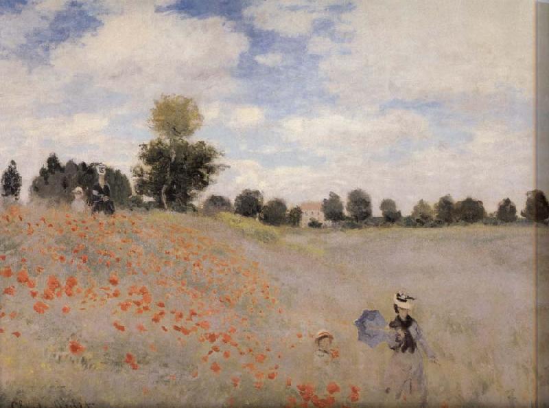 Claude Monet Poppy Field near Argenteuil